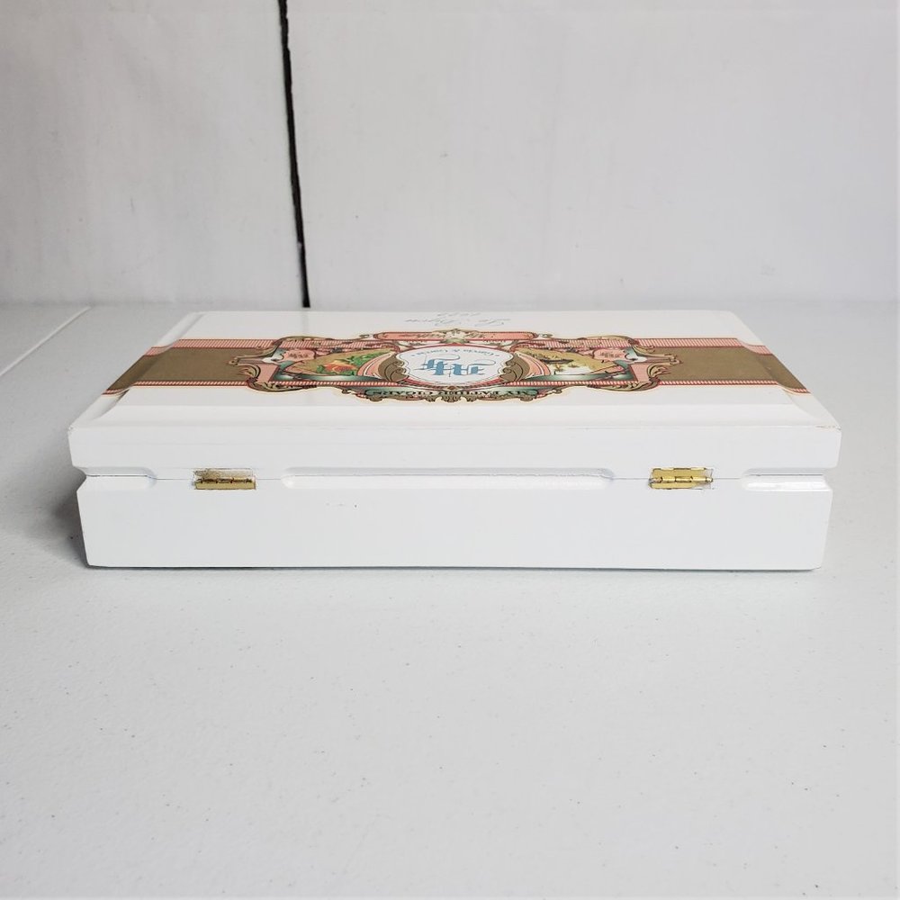 *SOLD* My Father Le Bijou 1922 Wooden Cigar Storage Box Empty - Picture 8 of 10